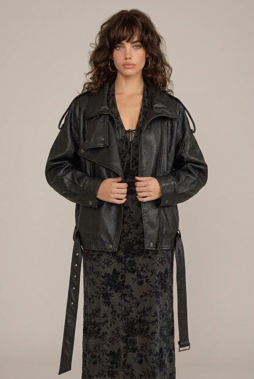 Open-jacket portrait