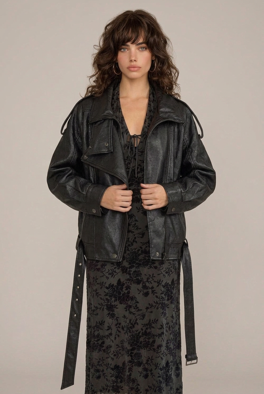 Open-jacket portrait
