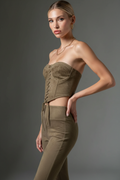 Sable Corset - Grommet Detail
