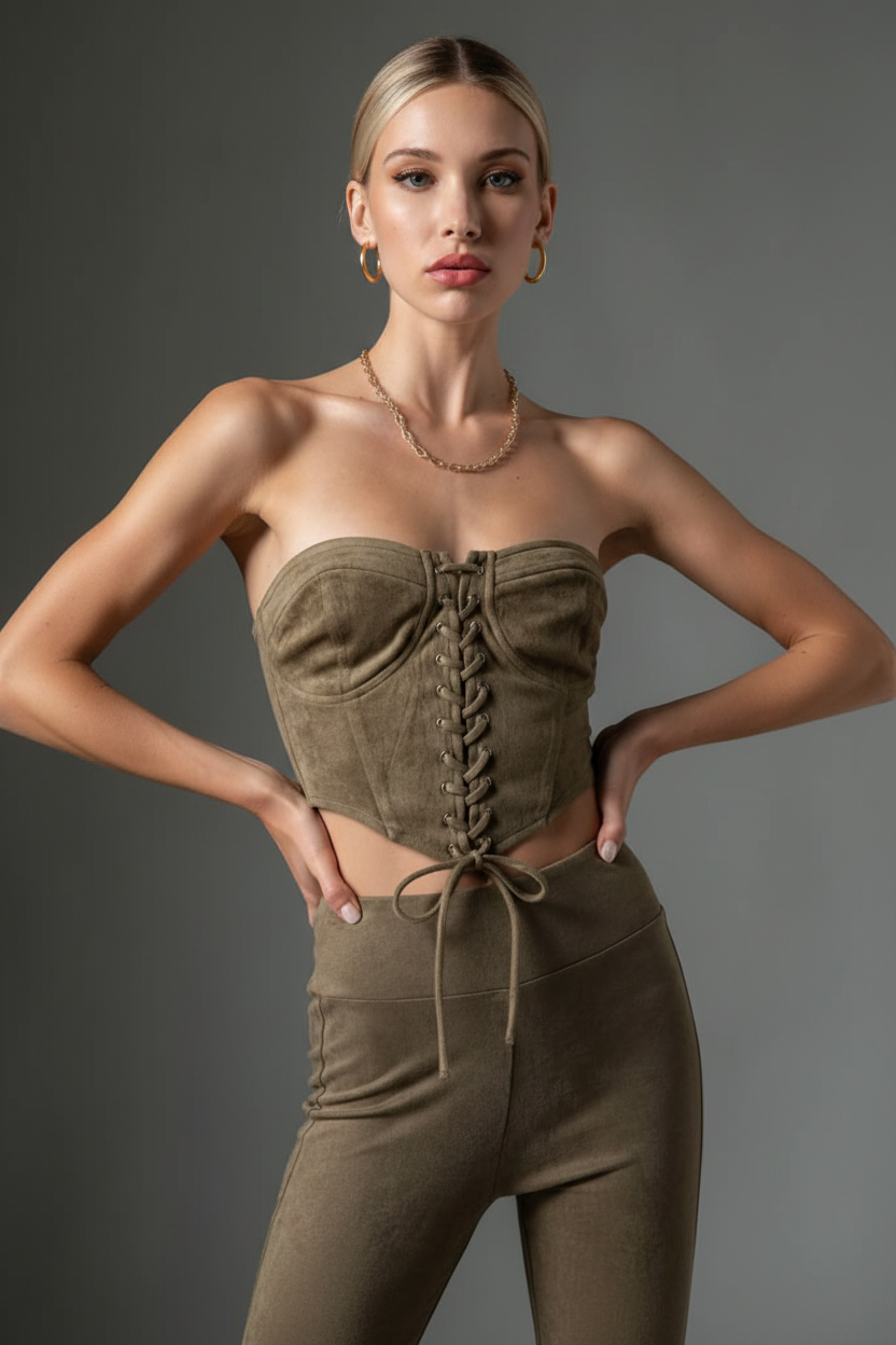 Sable Corset - Hands on Hips