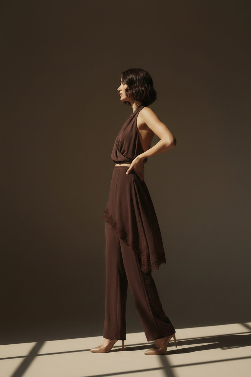Side profile, standing