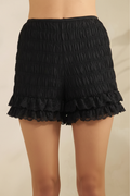 Smocked waistband texture