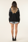 Spider Web Cardigan - Back
