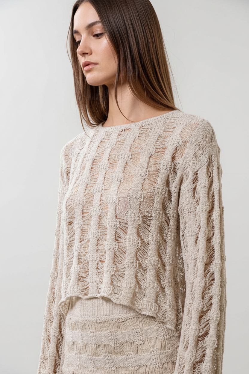 Sweater texture detail