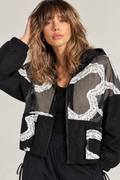 Waist-up jacket portrait