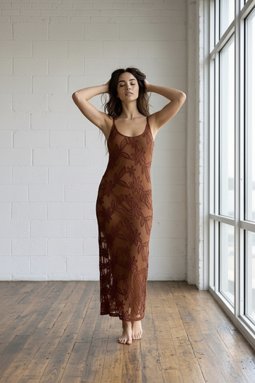 Wanderlust Crochet Maxi - Hands in Hair